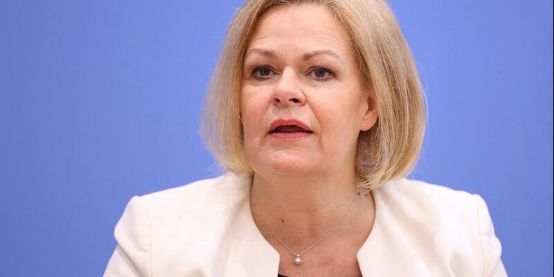 Nancy Faeser (Archiv) - Foto: über dts Nachrichtenagentur