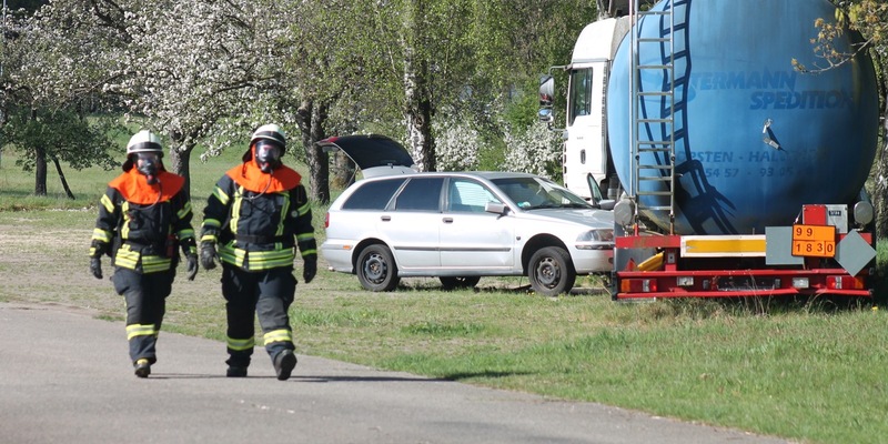 FW-ROW: Kreisfeuerwehrbereitschaft Rotenburg-Mitte übt zwei Tage in Celle-Scheuen - Foto: presseportal.de