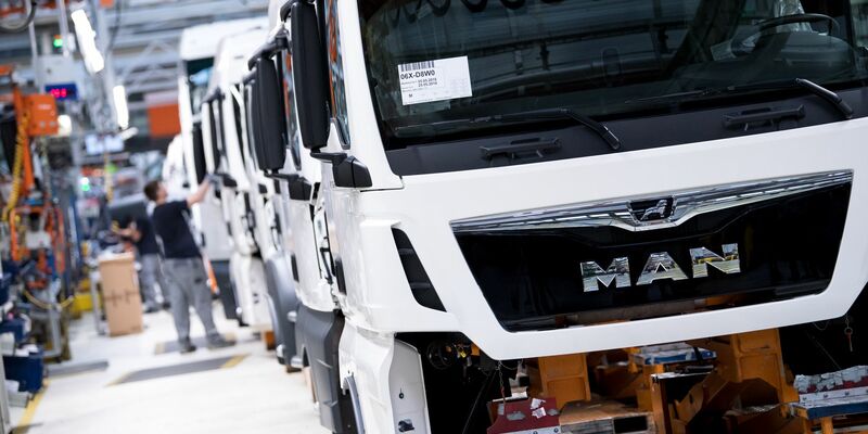 Die Geschäftsaussichten bei Traton trüben sich ein. - Foto: Sven Hoppe/dpa