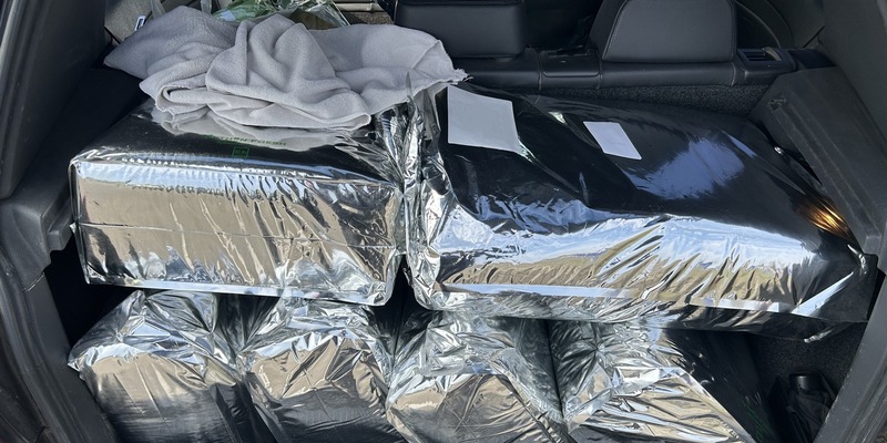 HZA-KA: Zoll findet 160 Kilogramm Cannabis bei mobiler Kontrolle - Foto: presseportal.de