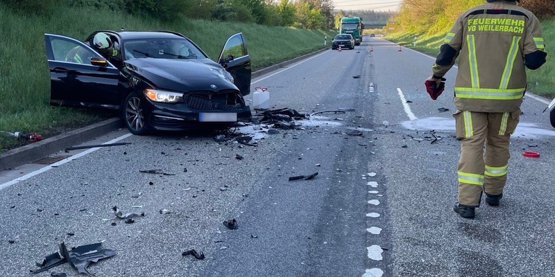 POL-PDKL: Verkehrsunfall sorgt für Beeinträchtigungen im Berufsverkehr - Foto: presseportal.de