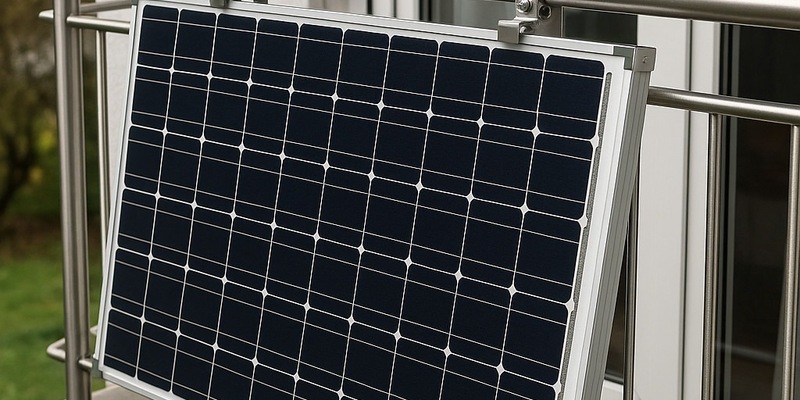 Energiegeladen: Balkonkraftwerke helfen sparen - Foto: presseportal.de