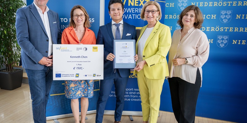 1. Platz für Dr. Kenneth Chen - Foto: NLK/Khittl über pressetext.de