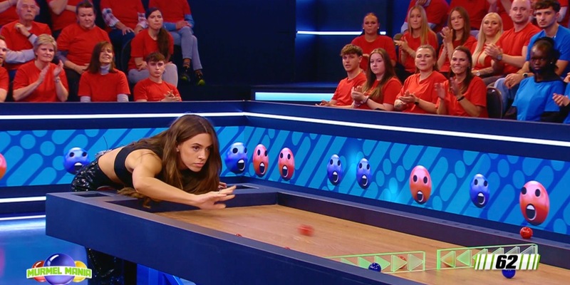 Vanessa Mai, Lou Bega und Smudo lassen die Murmeln bei Murmel Mania rollen - am Freitag, 30. Mai, in SAT.1 - Foto: Joyn, presseportal.de