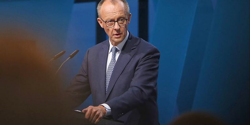 Friedrich Merz am 28.04.2025 - Foto: über dts Nachrichtenagentur