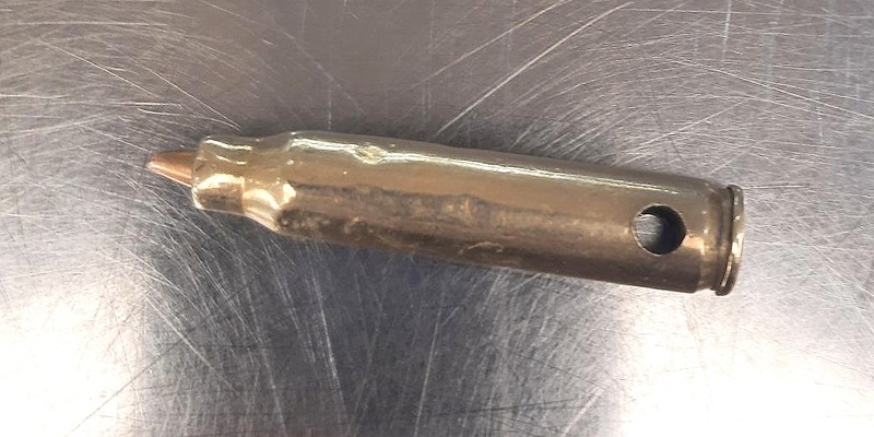 BPOL-HB: Fund im Handgepäck - Bundespolizei stellt Patronenschlüsselanhänger am Bremer Flughafen sicher - Foto: presseportal.de