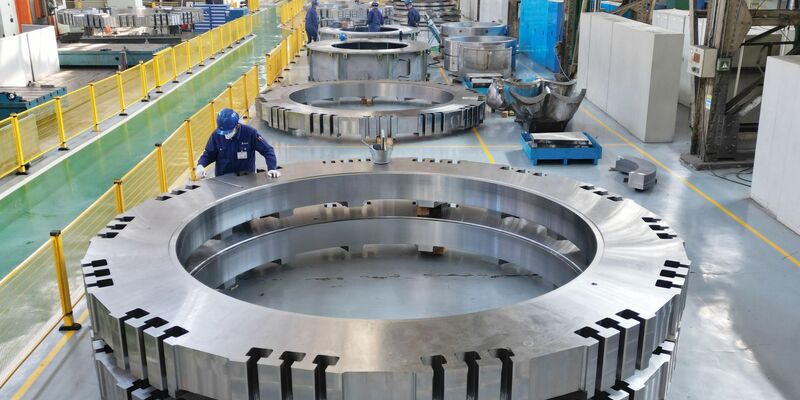 Die Stimmung in Chinas Industriebetrieben ist weiter gedämpft. (Symbolbild) - Foto: Liu Yang/XinHua/dpa