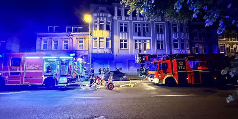 FW-MH: Gemeldeter Kellerbrand in Mülheim-Broich - keine verletzten Personen - Foto: presseportal.de