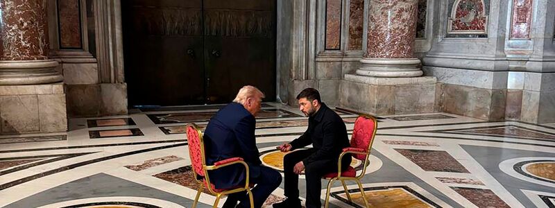 Das Verständnis in der US-Regierung für die Lage der Ukraine scheint zu wachsen. Dazu dürfte das kurze Gespräch zwischen Trump und Selenskyj bei der Beisetzung von Papst Franziskus in Rom beigetragen haben. (Archivbild) - Foto: Uncredited/Ukrainian Presidential Press Service/AP/dpa