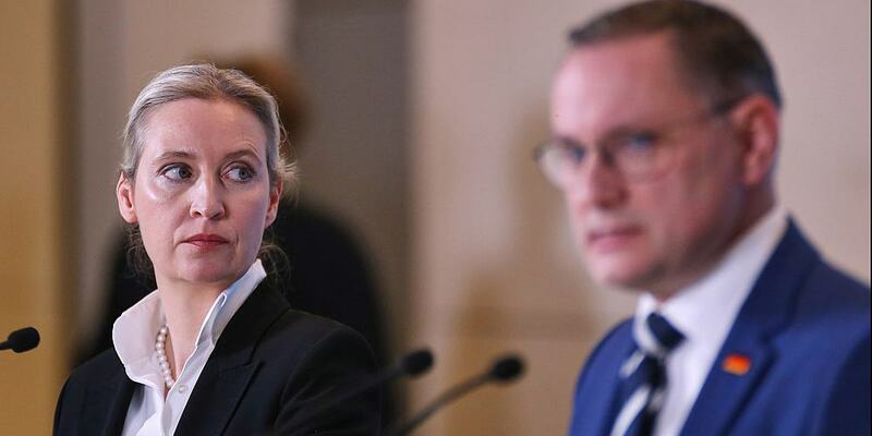 Alice Weidel und Tino Chrupalla (Archiv) - Foto: über dts Nachrichtenagentur