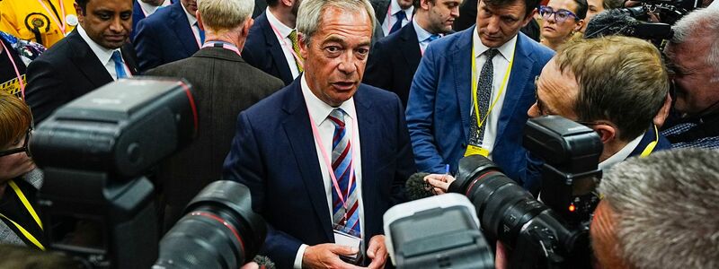 Nigel Farage trieb einst den Brexit voran, den EU-Austritt Großbritanniens. - Foto: Peter Byrne/PA/AP/dpa
