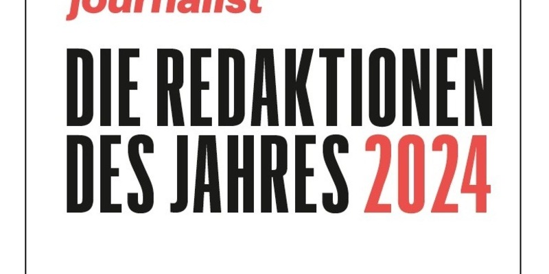 journalist kürt die Redaktionen des Jahres: Zeit, WDR und SWR liegen vorn - Foto: presseportal.de