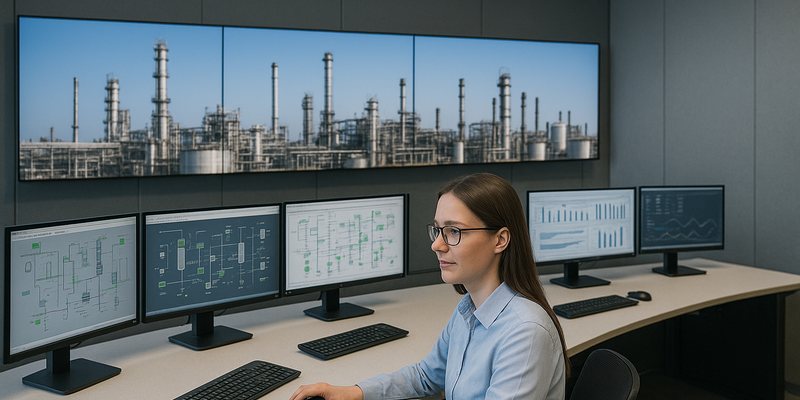 Ein Kontrollraum muss zwingend optimal ausgestattet sein - Foto: Redaktion (mithilfe von KI kreiert)