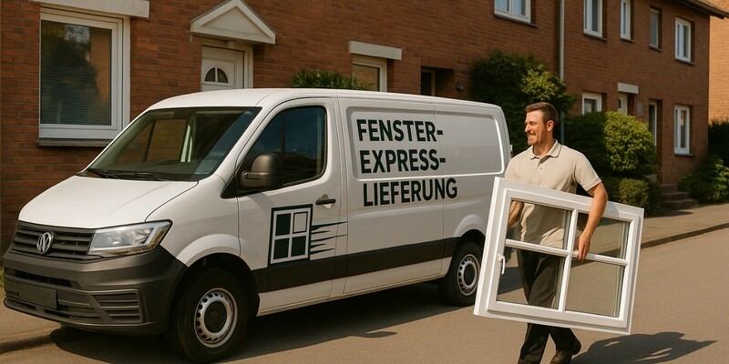 Die sogenannte Fenster-Express-Lieferung wird in Deutschland immer beliebter - Foto: Redaktion (mithilfe von KI kreiert)