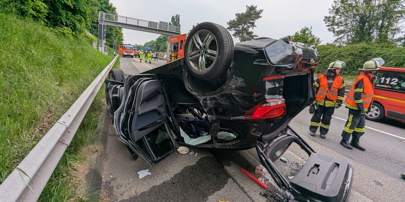 FW-BN: Drei Verletzte bei Verkehrsunfall auf der BAB565 - Foto: presseportal.de