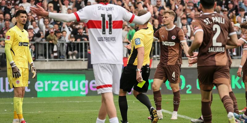 Erst Pechvogel, dann Torschütze: VfB-Stürmer Nick Woltemade scheiterte mit einem Handelfmeter und traf dann zum Sieg. - Foto: Christian Charisius/dpa