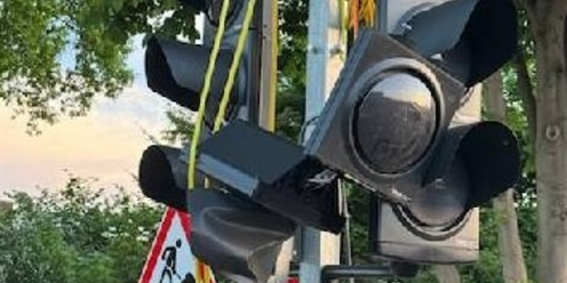 POL-EL: Haselünne - Ampelanlage beschädigt - Zeugen gesucht - Foto: presseportal.de