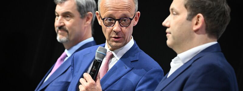 Diese beiden sollen an der Spitze des Kabinetts stehen: Lars Klingbeil (SPD) als Vizekanzler, Friedrich Merz (CDU) als Bundeskanzler. - Foto: Bernd von Jutrczenka/dpa