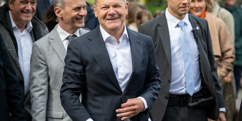 Bundeskanzler Olaf Scholz will ein zurückhaltender Ex-Kanzler sein. - Foto: Soeren Stache/dpa
