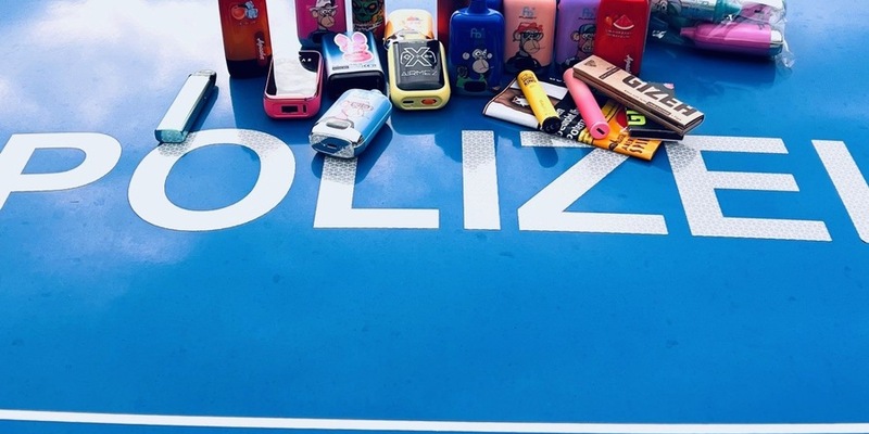 POL-LG: ++ Kontrollen auf dem Frühjahrsmarkt ++ Hohe Anzahl an Vapes (elektronische Zigaretten) bei Jugendlichen sichergestellt ++ Gefahren und Aufklärungsarbeit ++ - Foto: presseportal.de