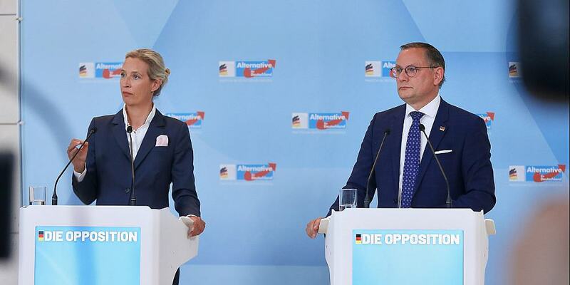 Alice Weidel und Tino Chrupalla am 05.05.2025 - Foto: über dts Nachrichtenagentur
