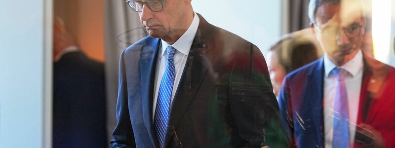 Merz ist im ersten Wahlgang durchgefallen.  - Foto: Michael Kappeler/dpa