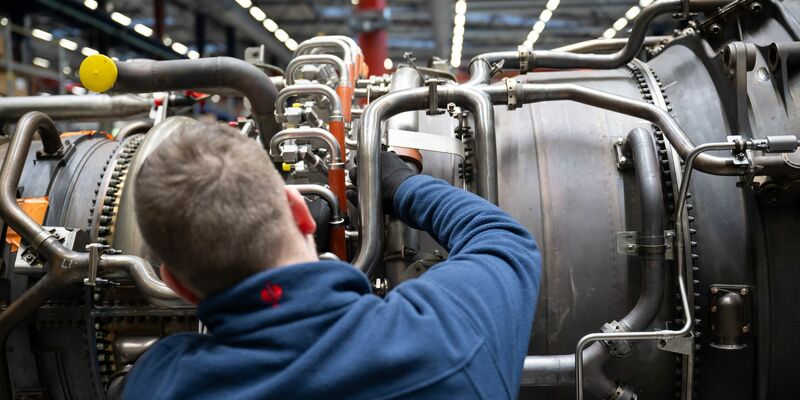 Triebwerkswartung ist ein wichtiges Geschäftsfeld für MTU. - Foto: Sebastian Gollnow/dpa
