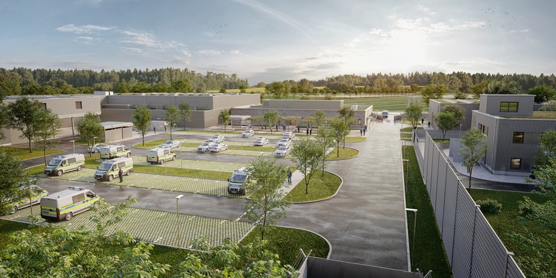 POL-WAF: Kreis Warendorf-Münster: Neues Regionales Trainingszentrum für die Polizei im Münsterland - Bauantrag eingereicht - Foto: presseportal.de