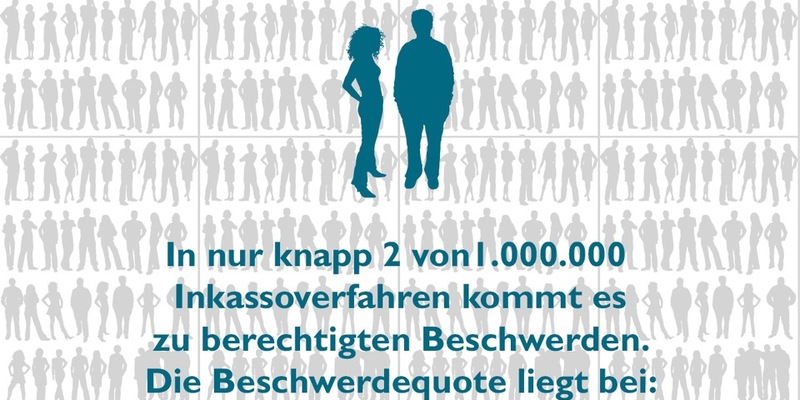 Inkasso-Beschwerden 2024: Die Beschwerdequote bleibt gering! - Foto: presseportal.de