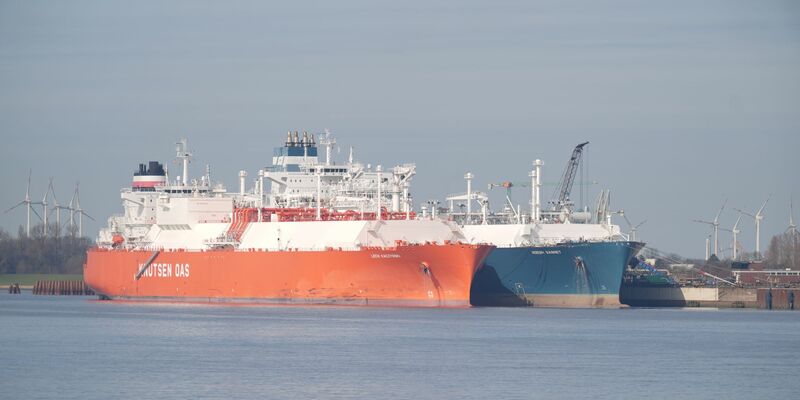 Für die Energieversorgung kommt weiter Flüssigerdgas aus Russland in der EU an. (Archivbild) - Foto: Marcus Brandt/dpa