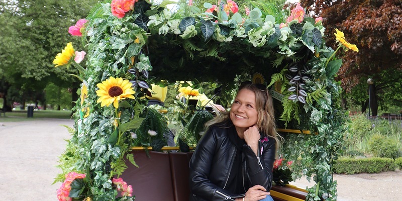 Entschleunigung mitten im Stadttrubel - Neudorff lädt zur grünen Auszeit mit der Rikscha - Foto: presseportal.de