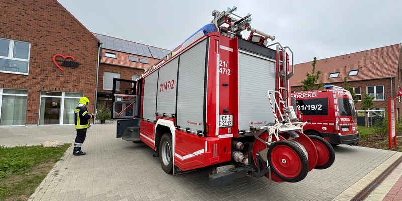 FW Flotwedel: Ausgelöste Brandmeldeanlage in Bröckeler Gesundheitszentrum - Foto: presseportal.de