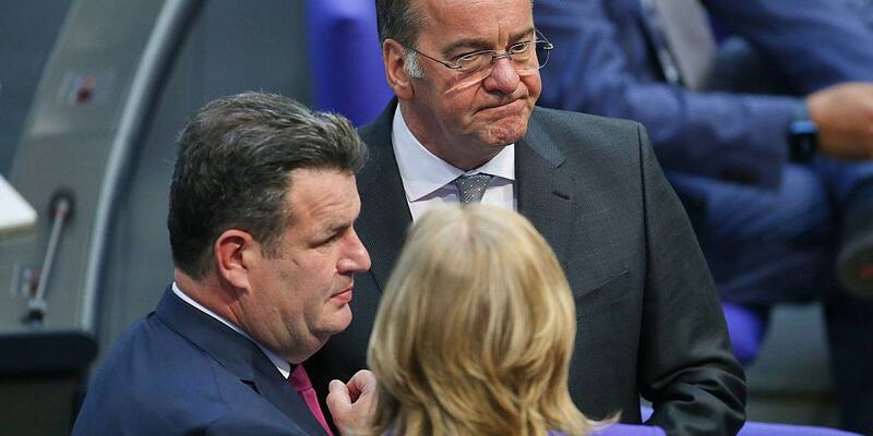 Hubertus Heil, Boris Pistorius, Bärbel Bas am 06.05.2025 - Foto: über dts Nachrichtenagentur