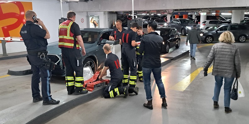 FW-M: In Parkhaus eingeschlossen (Innenstadt) - Foto: presseportal.de