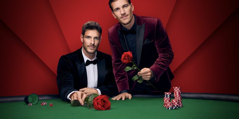 Sie verteilen bald die Rosen auf RTL: der Kölner Versicherungsfachmann Martin Braun und der Berliner Fotograf Felix Stein. (Handout) - Foto: RTL / Benno Kraehahn/dpa