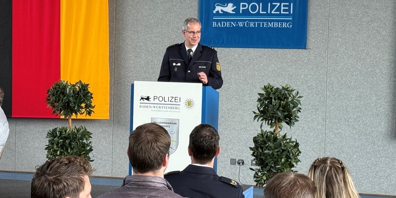 POL-Einsatz: Bereitschaftspolizeidirektion Bruchsal unter neuer Führung - Foto: presseportal.de