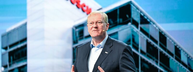 Bosch-Chef Hartung: «Das Jahr wird extrem schwierig in der Vorhersage». - Foto: Bernd Weißbrod/dpa