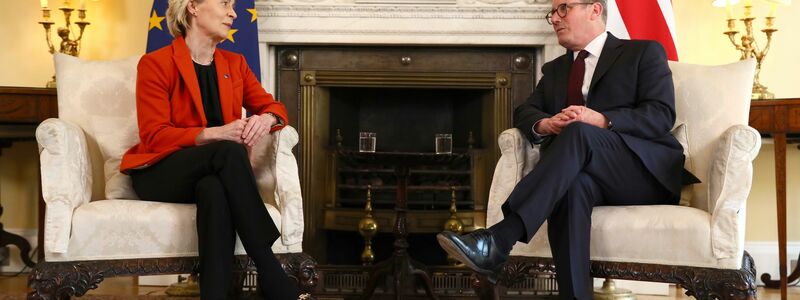 Zwischen Großbritannien und der EU stehen wichtige Gespräche an. - Foto: Alishia Abodunde/Pool Getty via AP/dpa