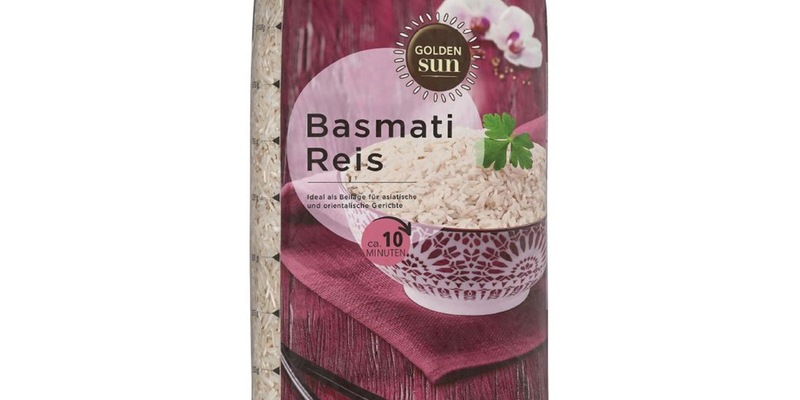 Der italienische Lieferant Agrover srl informiert über einen Warenrückruf des Produktes Golden Sun Basmati Reis, 1kg - Foto: presseportal.de