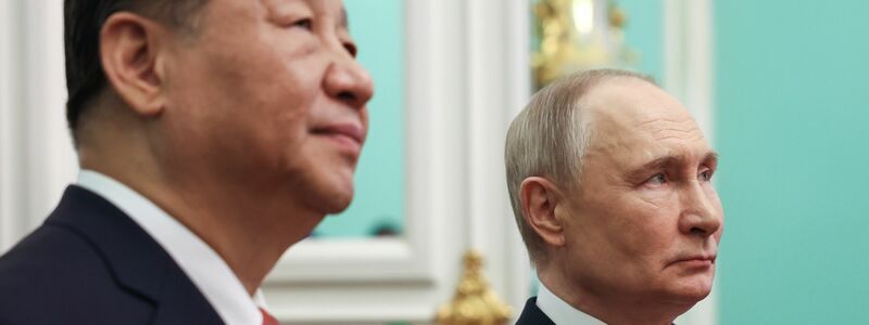 Putins wichtigster Gast: Xi Jinping. - Foto: Mikhail Metzel/Pool Sputnik Kremlin/AP/dpa