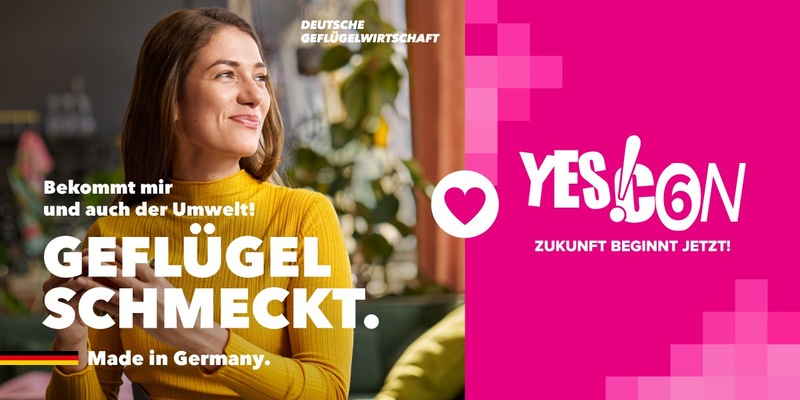 Kraftstoff für Kopf und Körper: Deutsche Geflügelwirtschaft wird Partner der YES!CON 2025 - Foto: presseportal.de