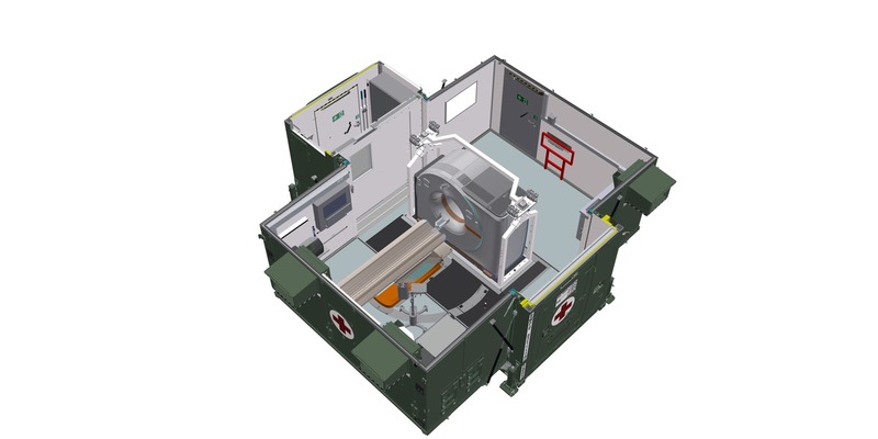 Material kommt an: Sanitätskräfte erhalten neue Container zur Diagnostik und Behandlung - Foto: presseportal.de