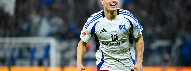 Glaubt an seine Mannschaft: HSV-Innenverteidiger Miro Muheim.  - Foto: Gregor Fischer/dpa