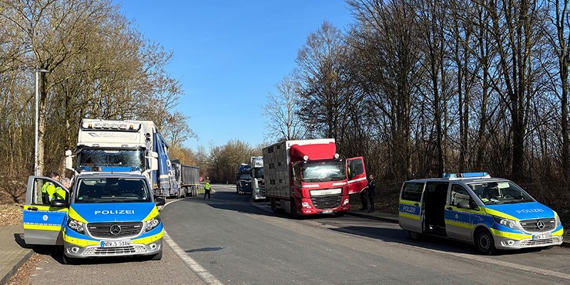 POL-ST: Kreis Steinfurt, Roadpol-Einsatz mit Lkw-Kontrollen, Beteiligung an landesweiter Aktionswoche - Foto: presseportal.de
