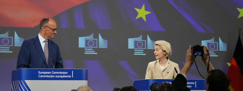 Zu zeitlichen Perspektiven bezüglich eines Nato-Beitritts der Ukraine äußerte Merz sich nicht. - Foto: Virginia Mayo/AP/dpa