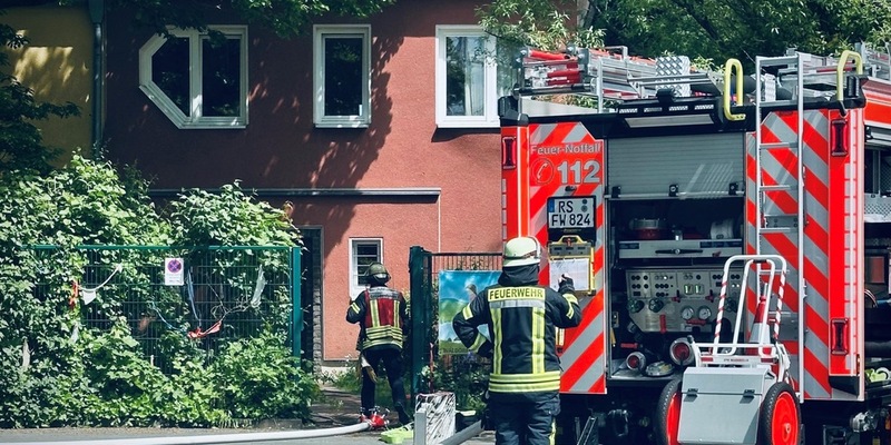 FW-RS: Brand in Kindertagesstätte an der Burger Straße - Foto: presseportal.de