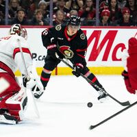 Die WM-Teilnahme von Deutschlands NHL-Star Tim Stützle wird immer wahrscheinlicher. - Foto: Spencer Colby/The Canadian Press/AP/dpa