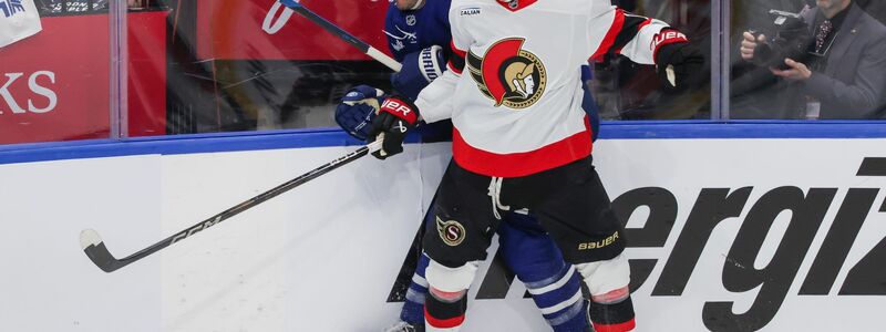 NHL-Star Tim Stützle wird für Deutschland bei der WM spielen. - Foto: Cole Burston/The Canadian Press via AP/dpa