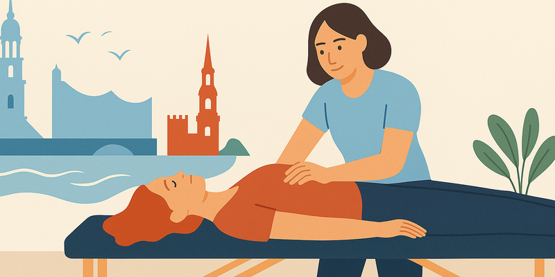 Die Osteopathie ist auch in Hamburg äußerst beliebt - Foto: Redaktion (mithilfe von KI kreiert