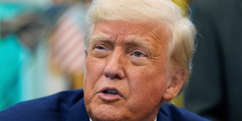 US-Präsident Trump hat eine Waffenruhe zwischen Indien und Pakistan verkündet. (Archivbild) - Foto: Alex Brandon/AP/dpa